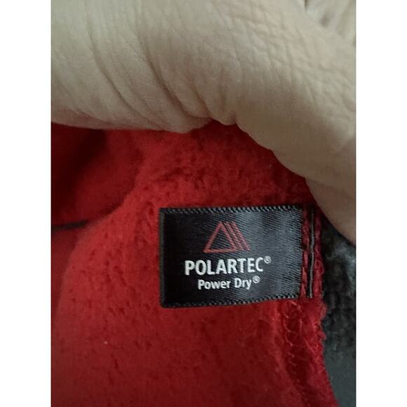 Patagonia Jacket Mens Large XL Red Zip Up Gorpcore Camping Hiking Sherp - Picture 8 of 13